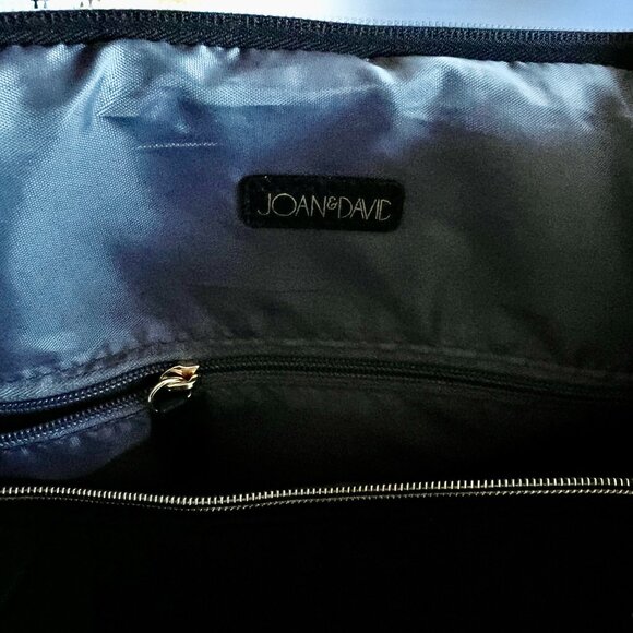 JOAN & DAVID Chevron Quilted Roll Duffle Bag NWT Size 21" - Picture 4 of 11